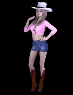 FG Cowgirl Outfit for Genesis 9