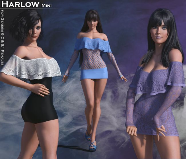 Click here to see preview images for "Harlow for Genesis 8/8.1 Females" Harlow for Genesis 8/8.1 Females