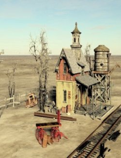 MS24 Abandoned Train Depot for Vue