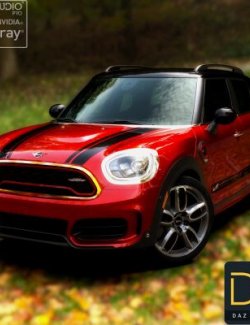 Mini Cooper 2018 for DAZ Studio