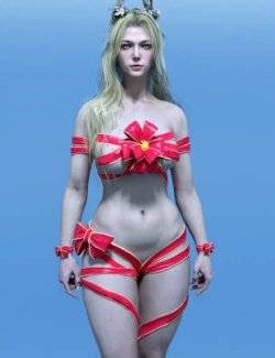 Christmas Wrappings for Genesis 8 Female