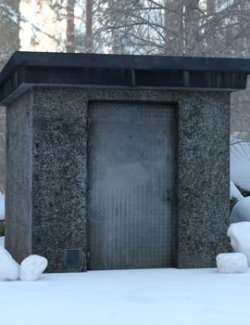 3D Scenery: Buried In The Snow