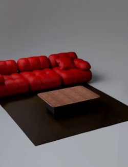 AQ3D Master Sofa 90