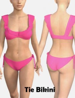 Tie Bikini for Genesis 8 Female