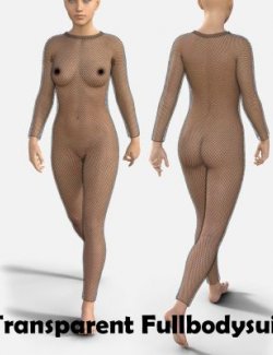 Transparent Fullbodysuite for Genesis 8 Female