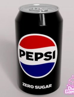 Pepsi Zero- Soda Can Material