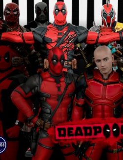 DAZ3D Deadpool Ultimate Pack Outfits for G8M