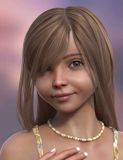 Skyler Female Hair with dForce for Genesis 9