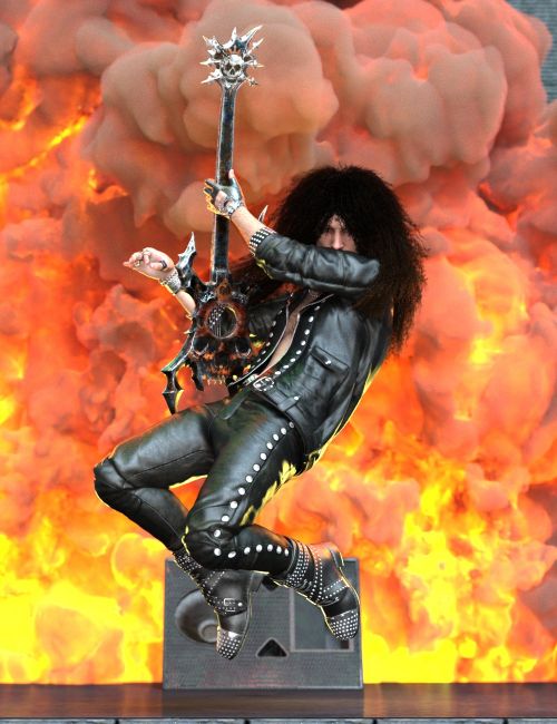 Click here to see preview images for "Rocking Hell Poses for Genesis 9" Rocking Hell Poses for Genesis 9