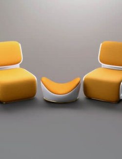 A3S H-Mini Chairs With Stool 2