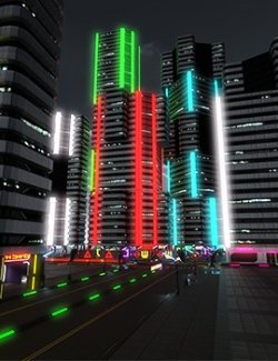 CyberpunKit-Building 2 for Daz Studio