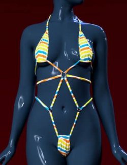 SPR Line Bikini for Genesis 9 Textures Addon