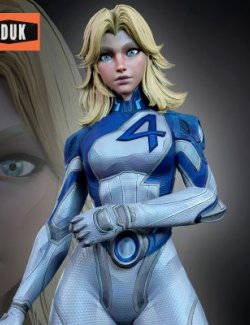 MR Invisible Woman For G8F