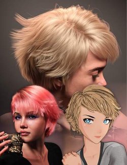 FE 2-in-1 Trendy Short Hair Bundle for Genesis 9