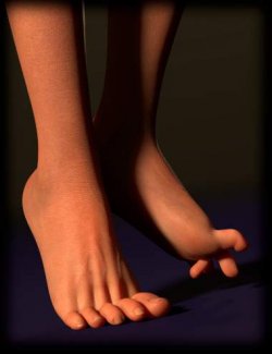 SY More Toe Bones for Genesis 8