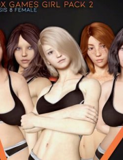 Girl Pack 2 for Genesis 8 Female