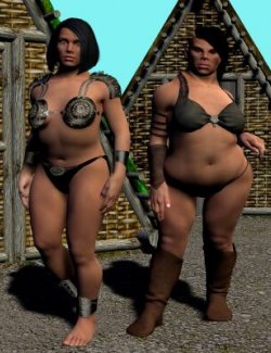 She Dwarfs Shapes Pack for Genesis 3 Female