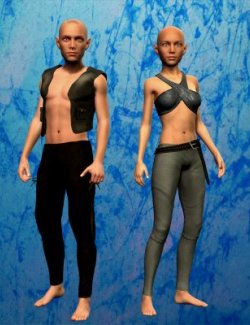 Wolfriders Shapes for Genesis 3 Male and Female