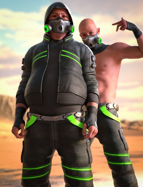 Click here to see preview images for "M3D dForce Void Runner Outfit for Genesis 9" M3D dForce Void Runner Outfit for Genesis 9
