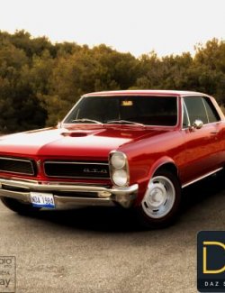 Pontiac GTO 1965 for DAZ Studio