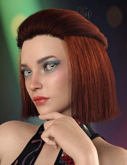 Rune Hair For Genesis 9 and 8 Females