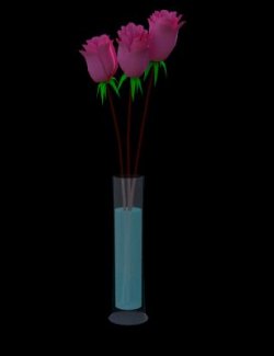 Roses in a Vase