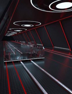 Sci-Fi Transport Tunnel