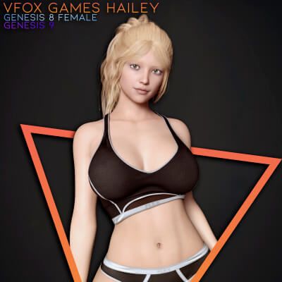 Click here to see preview images for "Vfox Hailey for Genesis 8 and 9" Vfox Hailey for Genesis 8 and 9