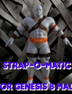 Strap-O-Matic - Utility Straps for Genesis 8 and 8.1 Male