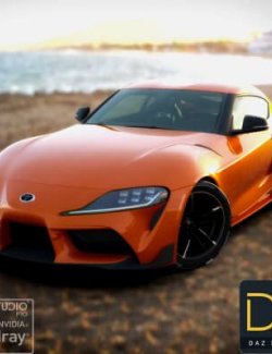 Toyota GR Supra 2020 for DAZ Studio