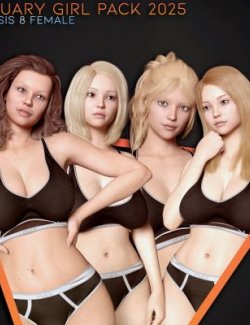 January 2025 Girls Pack Genesis 8 Female