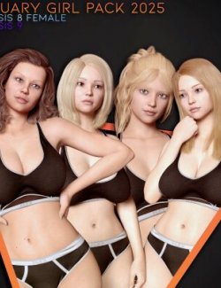 January 2025 Girls Pack Genesis 8 and 9