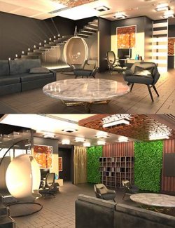 Basement Living Room