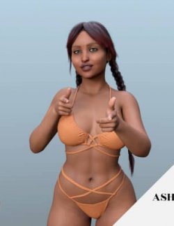 Jivette Tillote Character Morphs for G8F, 8.1F and G9