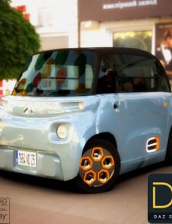 Citroen Ami 2020 for DAZ Studio