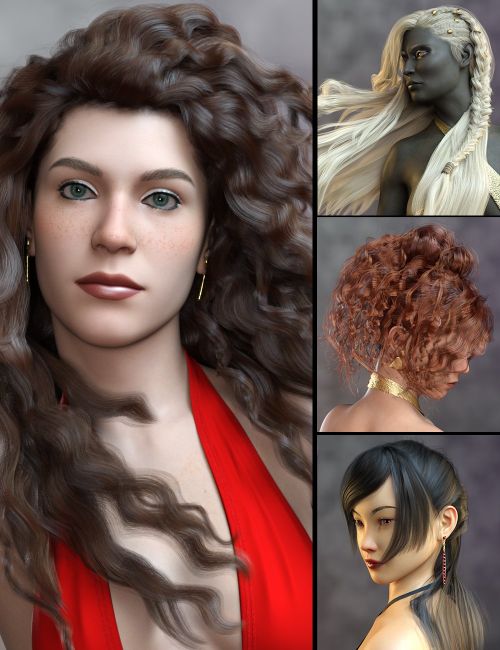 Click here to see preview images for "AB Natural Hair Shaders" AB Natural Hair Shaders