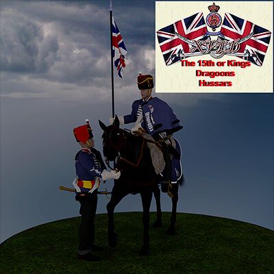 Click here to see preview images for "British 15th Light Dragoons Aka The Kings Hussars" British 15th Light Dragoons Aka The Kings Hussars