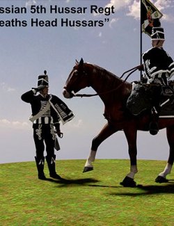 Napoleonic Wars Prussian Deaths Head Hussars