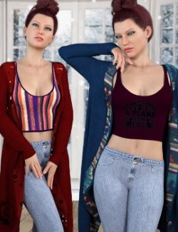 dforce - Light Cardigan - Genesis 8