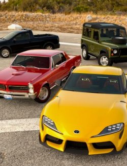 January Cars Bundle for Daz Studio