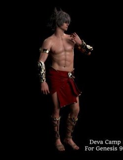 BG3 Deva Camp Outfit for Genesis 9 Male