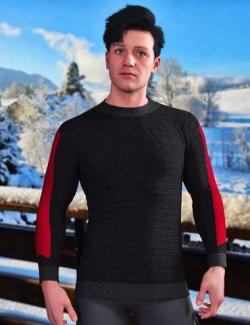 JMR dForce Herbert Sweater for Genesis 9 and 8 Male