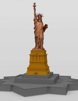 Statue of Liberty for Daz Studio