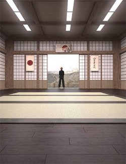 Japanese Dojo Interior