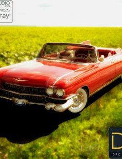 Cadillac Eldorado Biarritz Convertible 1959 for DAZ Studio