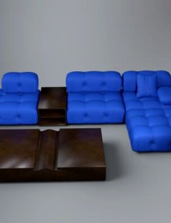 AQ3D Master Sofa 105