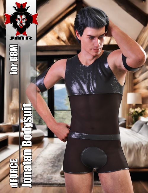 Click here to see preview images for "JMR dForce Jonatan Bodysuit for G8M" JMR dForce Jonatan Bodysuit for G8M