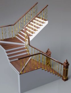 AQ3D Master Stair Case 10