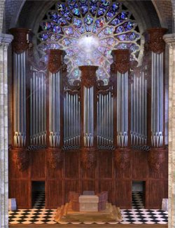 Grand Pipe Organ of Notre Dame