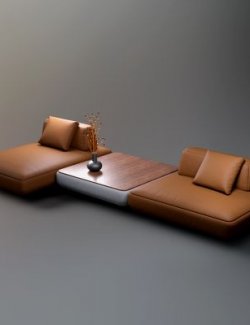 AQ3D Master Sofa 107